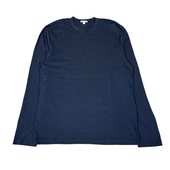 Standard James Perse Long Sleeve Crew T Shirt Men's 4/XL Quiet Luxury - Picture 1 of 10